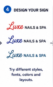 Step 4: Design Your Sign